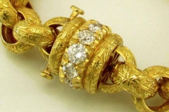 Gold & Diamond Bracelet