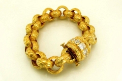 Gold & Diamond Bracelet