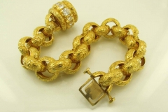 Gold & Diamond Bracelet