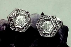 Platinum & Diamond Earrings