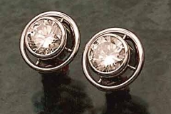 Platinum & Diamond Earrings