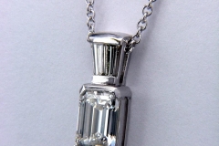 Platinum & Diamond Pendant