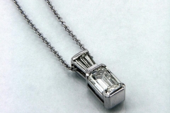 Platinum & Diamond Pendant