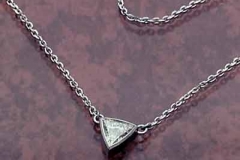 Platinum & Diamond Pendant necklace