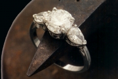 Platinum & Diamond Filigree Ring