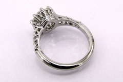 Platinum & Diamond Filigree Ring