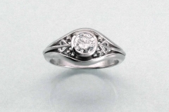 Platinum & Diamond Ring