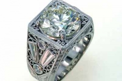 Platinum & Diamond Ring