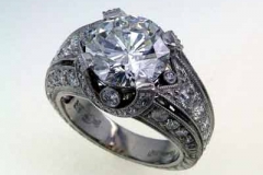 Platinum & Diamond Ring