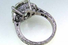 Platinum & Diamond 3 Stone Ring