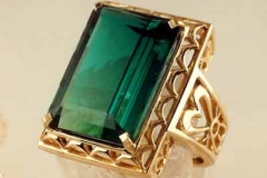Gold & Tourmaline Ring