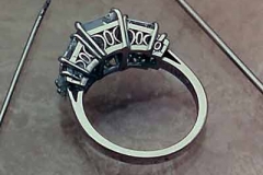 Platinum & Diamond 3 Stone Ring