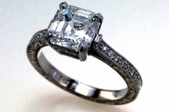 Platinum & Diamond Ring