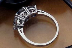Platinum & Diamond 3 Stone Ring