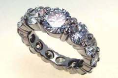 Platinum & Diamond Eternity Ring