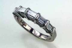 Platinum & Diamond Anniversary Ring