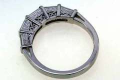 Platinum & Diamond Anniversary Ring