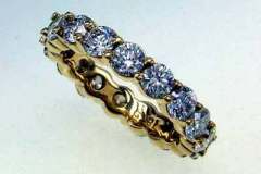 Gold & Diamond Eternity Ring