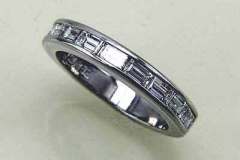 Platinum & Diamond Anniversary Ring