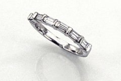 Platinum & Diamond Anniversary Ring